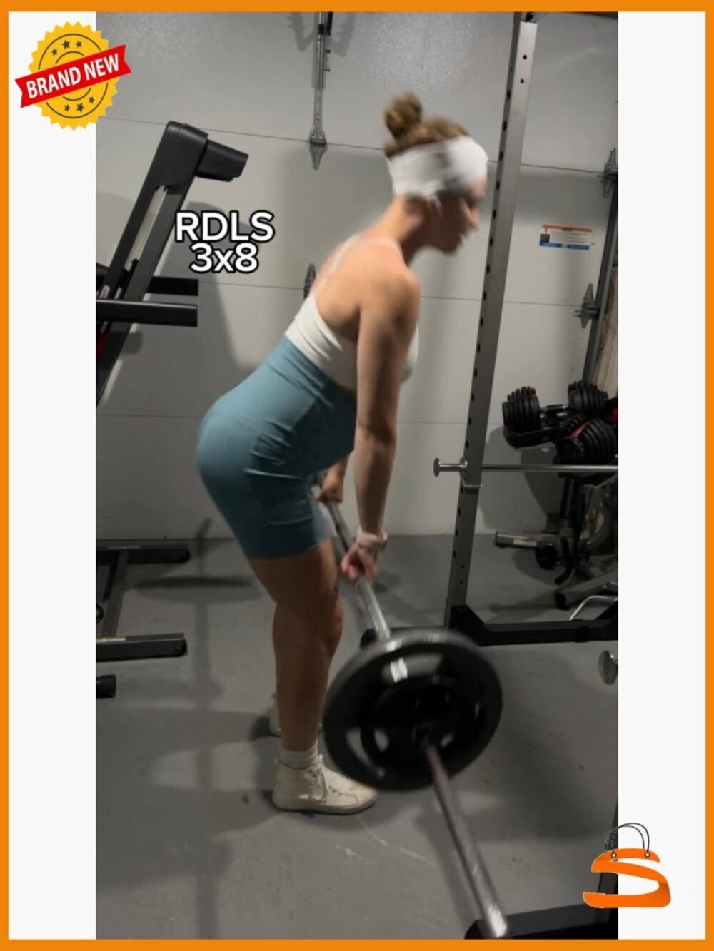 Maternity Yoga Shorts Over The Belly Summer Workout Active Shorts with Pockets - Picture 7 of 7